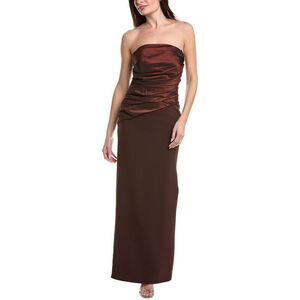 Carla Ruiz Womens  Maxi Dress, Orange